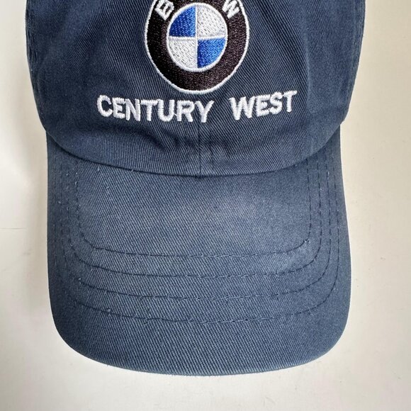 Century West Dealer Car Logo Dad Hat Adjustable Strap Back Cap Blue One Size - Picture 3 of 9
